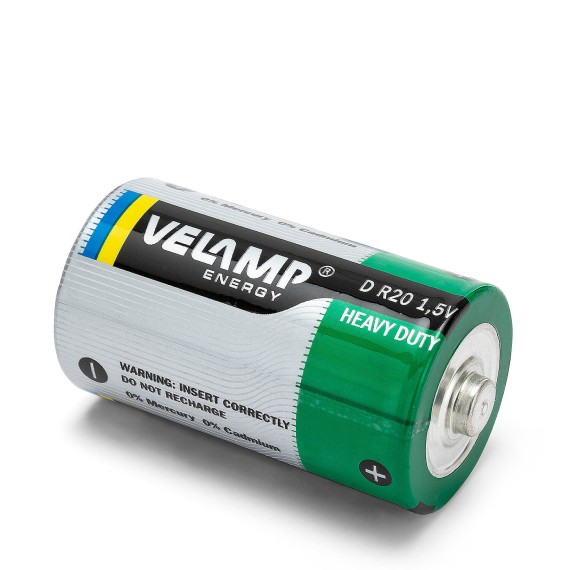Zink-Kohle-Batterie, Taschenlampe, R20 D, 1,5...