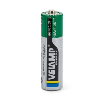 Zink-Kohle-Batterie, R6 AA-Stift, 1,5 V. Blisterpackung...