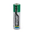Pila de zinc-carbono, aguja R6 AA, 1,5 V. Blíster de 4 pilas.
