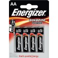 ENERGIZER Blisterpackung mit 4 POWER LR6 (AA) Alkaline-Batterien