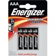 ENERGIZER Blisterpackung mit 4 POWER LR03 (AAA) Alkaline-Batterien