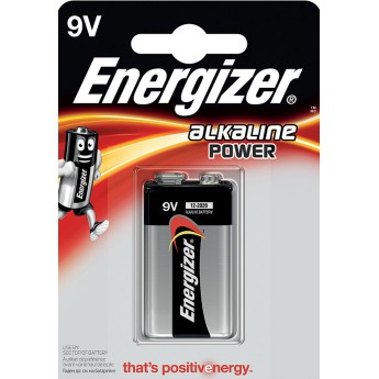 ENERGIZER blister pack of 1 POWER LR61 9V alkaline battery