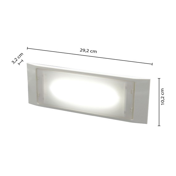 HOLLY : Lampe de secours SA + SE, 140 lumens,...