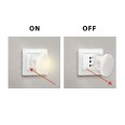 MOON: Round light for children's bedrooms. Yellow light.