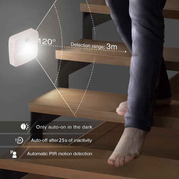 CHIC2: 2 LED-Lichtpunkte, batteriebetrieben,...