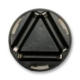 MINI PUSH LIGHT: lampada a pressione LED, bianca. A pile