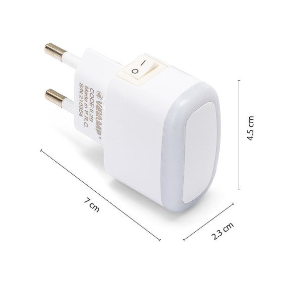 FROOT: LED light with ON/OFF switch. White