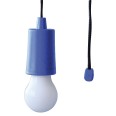 RETRO: LED-Lampe mit Kabel – blau
