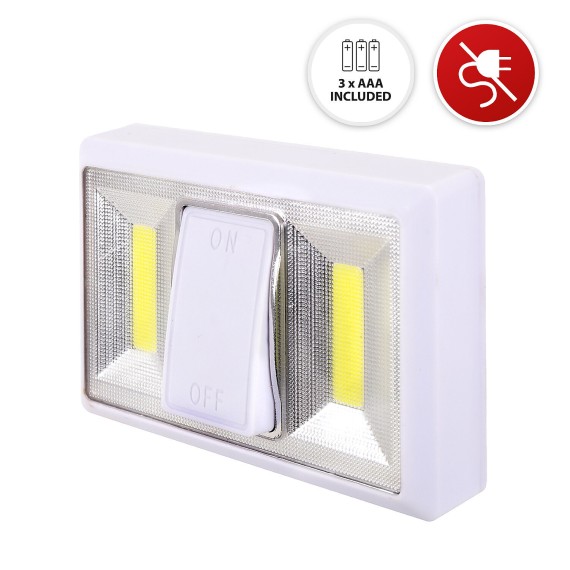 BESONDERS: Batteriebetriebener Lichtschalter...