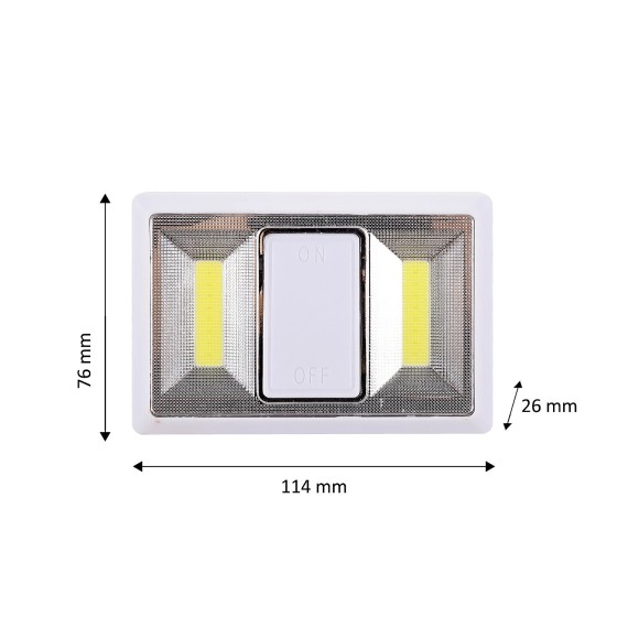 BESONDERS: Batteriebetriebener Lichtschalter...