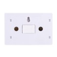 BESONDERS: Batteriebetriebener Lichtschalter (im Lieferumfang enthalten!). Weiß