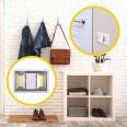 BESONDERS: Batteriebetriebener Lichtschalter (im Lieferumfang enthalten!). Weiß