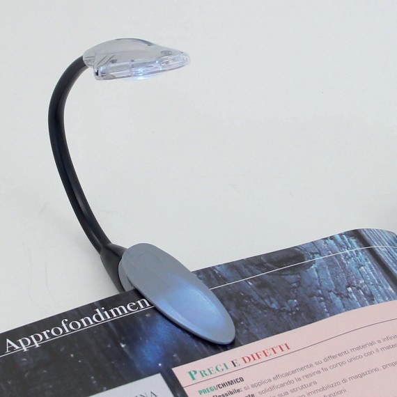 GOOSE : Lampe de lecture LED avec pince