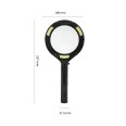 WATSON: Lente d'ingrandimento luminosa (3 LED COB)