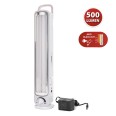 BIG TWIX : Lanterne anti-panne rechargeable avec 2 tubes LED, 500 lumens. 43 cm.