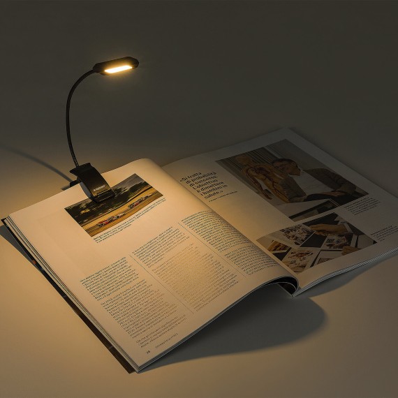 Wiederaufladbare 2-W-COB-LED-Leselampe,...