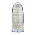 IRON LIGHT: Wiederaufladbare, stromausfallsichere Laterne, 21 SMD-LEDs