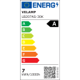 LED-Filamentlampe, A60, 7 W/1521 lm, E27-Sockel, 3000 K – Klasse A