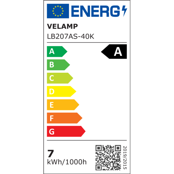 LED Filament Bulb, Drop A60, 7W/1521lm, E27...
