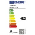 LED-Filamentlampe, A60, 11 W/1521 lm, E27-Sockel, 2700 K