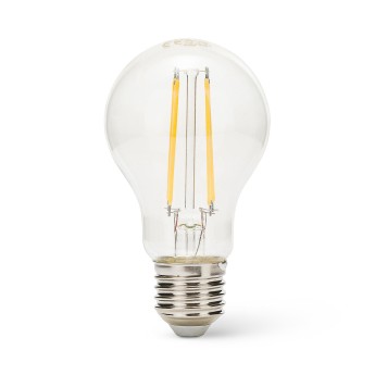 LED Filament Bulb, Drop A60, 11W/1521lm, E27 Base, 4000K