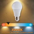 Dimmbare SMD-LED-Lampe, A60-Sockel, 11 W/1055 lm, E27-Fassung, 3000 K