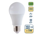 SMD-LED-Lampe, A60-Sockel, 12 W/1055 lm, E27-Fassung, 4000 K