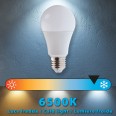 Lampadina SMD LED, Goccia A60, 12W/1055lm, base E27, 6500K