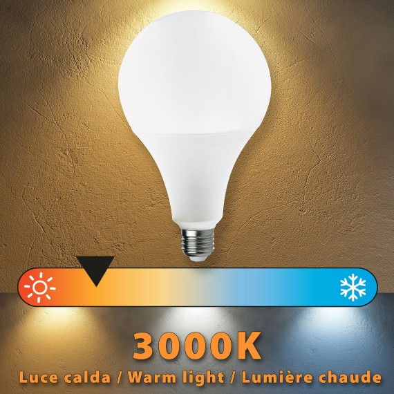 SMD LED bulb, A95 drop, 20W/2500lm, E27 base,...