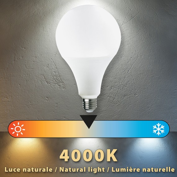 SMD LED bulb, A95 drop, 20W/2500lm, E27 base,...