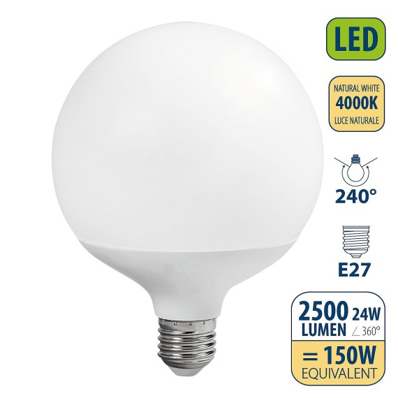 Ampoule LED SMD, culot E27, 24 W / 2 500 lm,...
