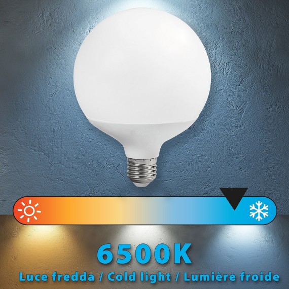 SMD LED bulb, G125 drop, 24W/2500lm, E27 base,...