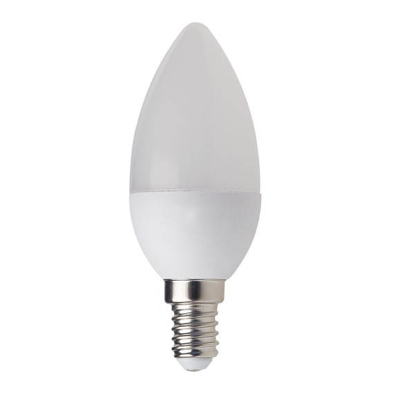 SMD LED bulb, Olive C37, 6W/470lm, E14 base, 6500K