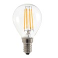 LED Filament Bulb, P45 Sphere, 4W/470lm, E14 Base, 2700K