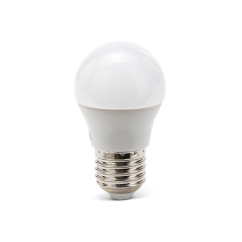 SMD LED bulb, Sfera P45, 8W/806lm, E27 base, 3000K
