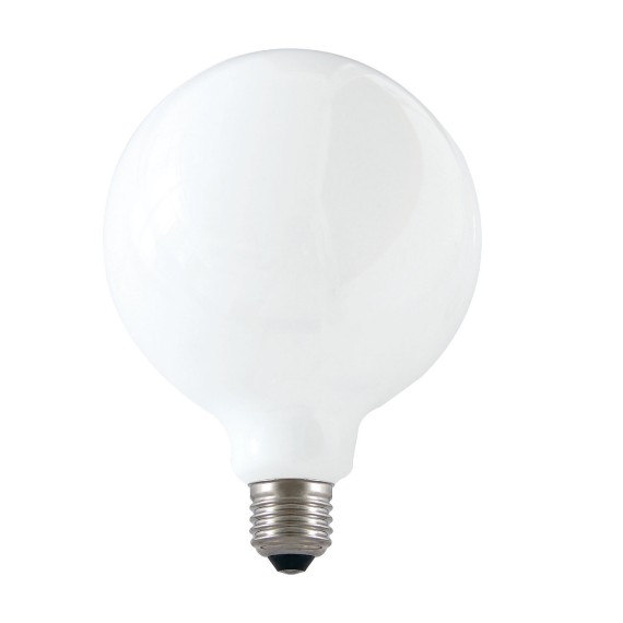 Lampadina LED a filamento Opale, Globo G125,...