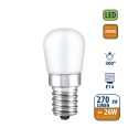 Ampoule LED SMD, Peretta ST26, 3W/270lm, culot E14, 3000K. Spécialement conçue pour les réfrigérateurs.