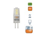 Ampoule LED SMD, capsule, 1,5 W/150 lm, culot G4, 3000 K