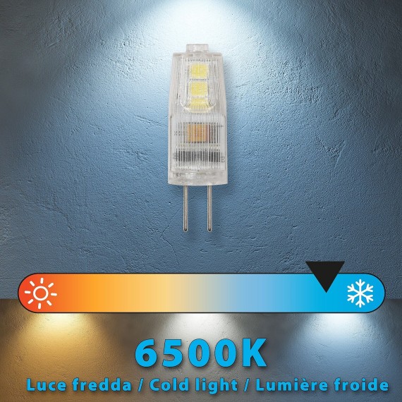 SMD LED bulb, capsule, 1.5W/150lm, G4 base, 6500K