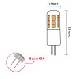 Ampoule LED SMD, capsule, 3 W/350 lm, culot G4, 3000 K
