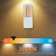 Ampoule LED SMD, capsule, 3 W/350 lm, culot G4, 3000 K