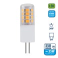 Ampoule LED SMD, capsule, 3 W/350 lm, culot G4, 6500 K