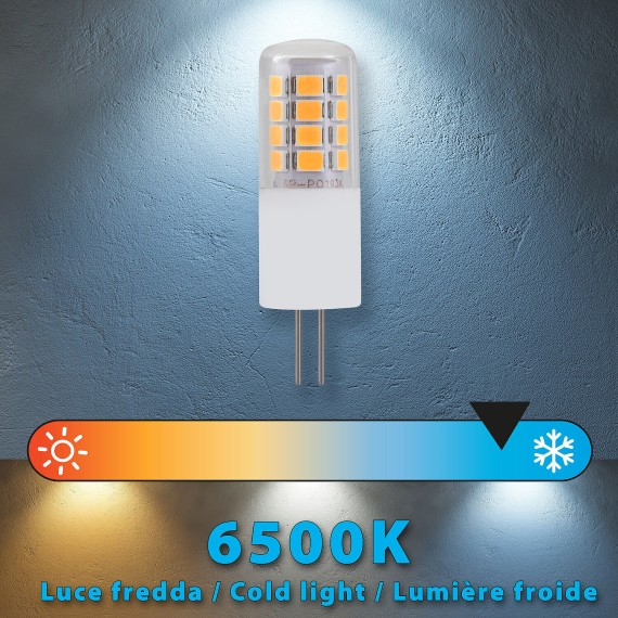Ampoule LED SMD, capsule, 3 W/350 lm, culot G4,...