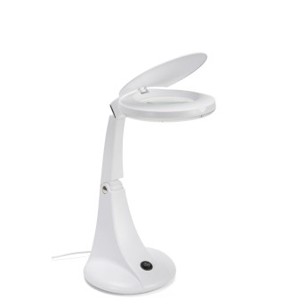 MAGNIFIER4: Lampada LED con lente di ingrandimento 3 e 12...
