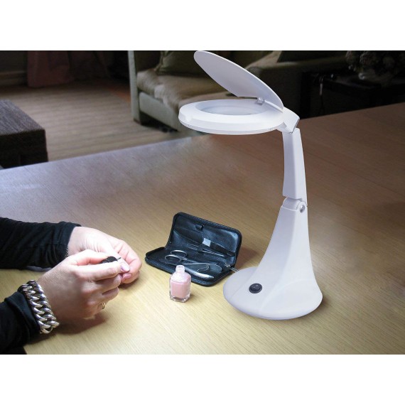 MAGNIFIER4: Lámpara LED con lupa de 3 y 12...