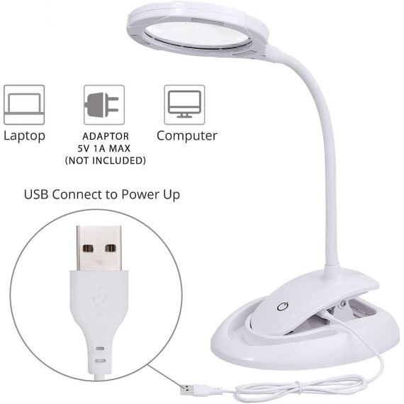 Wiederaufladbare LED-Lampe mit...