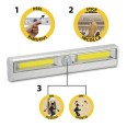 SMARTY: Mini-COB-LED-Streifen mit Bewegungsmelder