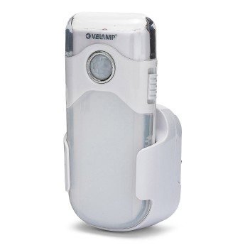 Light point with PIR + anti-blackout light + torch. V socket