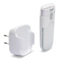 Point lumineux avec détecteur de mouvement PIR + éclairage anti-éblouissement + lampe torche. Prise en V