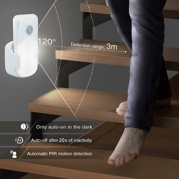 Lichtpunkt mit PIR-Sensor,...